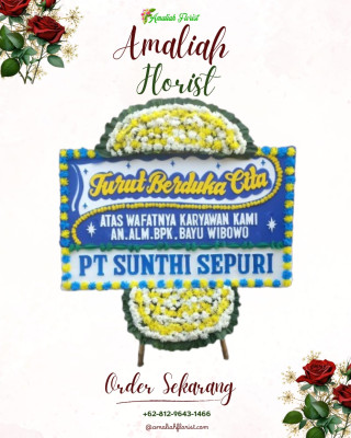 Papan Bunga Duka di Denai