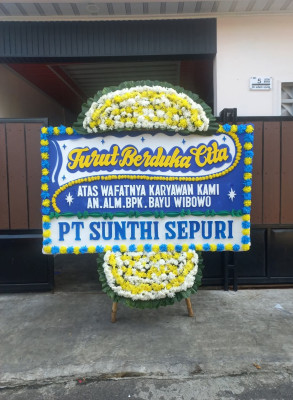 Papan Bunga Duka di Denai