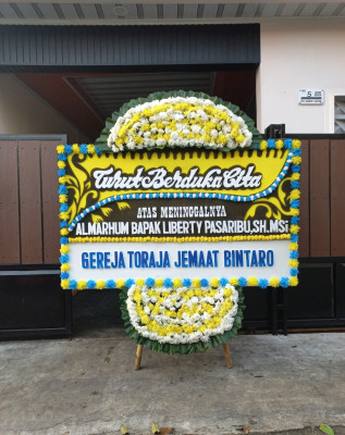 Papan Bunga Duka di Denai